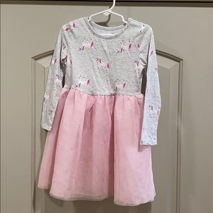Toddler unicorn dress.